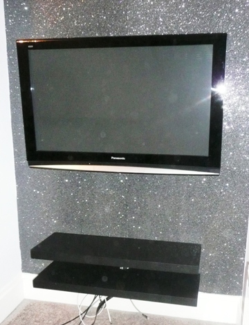 office desk and storage
