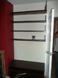 custom cabinet  shelves