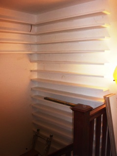 home office cabinets and shelving installations
