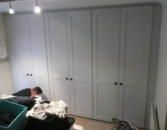 home office cabinets and shelving installations