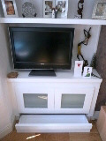 shelves with 

down lighters