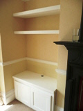 shiny shelves