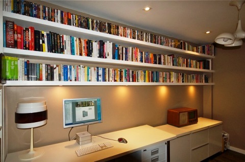 home office cabinets and shelving installations in London