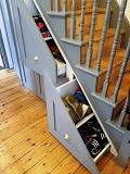 Under stairs storage