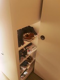 Under stairs storage