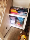Under stairs storage